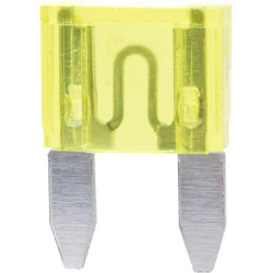 Saugiklio mini mentė 32V 20A ilgis 16,3mm geltona pakuotė 50x iMaXX SI20267