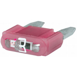 Saugiklio mini mentė 32V 3A ilgis 16,3mm purpurinė pakuotė 10x Hella 8JS728596182