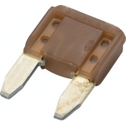 Saugiklio mini mentė 5A ilgis 10,9 mm smėlio spalvos pakuotė 50x Hella 8JS728596131