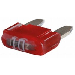 Saugiklio mini mentė 32V 10A ilgis 16,3mm raudona pakuotė 10x Hella 8JS728596212