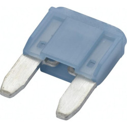 Saugiklio mini mentė 32V 15A ilgis 16,3mm mėlyna pakuotė 10x Hella 8JS728596222