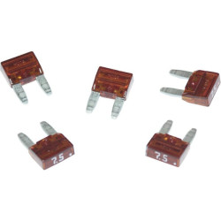 Saugiklio mini mentė 32V 7,5A ilgis 16,3mm ruda pakuotė 50x iMaXX SI20264