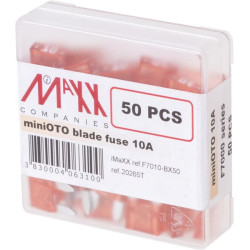 Saugiklio mini mentė 32V 10A ilgis 16,3mm raudona pakuotė 50x iMaXX SI20265