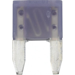 Saugiklio mini mentė 3A ilgis 10,9 mm purpurinė pakuotė 50x Hella 8JS728596101