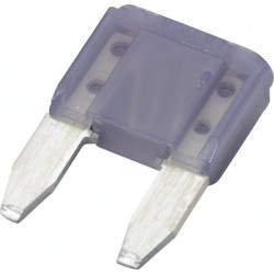 Saugiklio mini mentė 3A ilgis 10,9 mm purpurinė pakuotė 50x Hella 8JS728596101