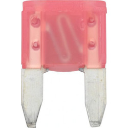 Saugiklio mini mentė 4A ilgis 10,9 mm rožinė pakuotė 50x Hella 8JS728596121