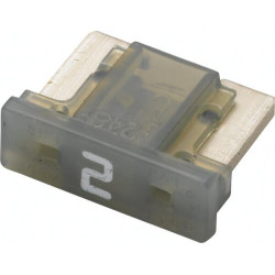 Saugiklio mini mentė 2A ilgis 8,4 mm pilka pakuotė 5x Hella 8JS728596262