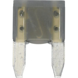 Saugiklio mini mentė 2A ilgis 10,9 mm pilka pakuotė 50x Hella 8JS728596081