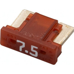 Saugiklis Mini mentė Žemas 7,5 A ilgis 8,4 mm ruda Pakuotė 5x Hella 8JS728596302