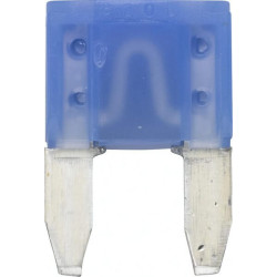 Saugiklio mini mentė 15A ilgis 10,9 mm mėlyna pakuotė 50x Hella 8JS728596151