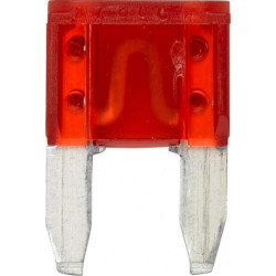 Saugiklio mini mentė 10A ilgis 10,9 mm raudona pakuotė 50x Hella 8JS728596141