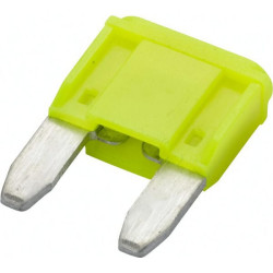 Saugiklio mini mentė 32V 20A ilgis 16,3mm geltona pakuotė 10x Hella 8JS728596232