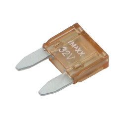 Saugiklio mini mentė 32V 5A ilgis 16,3mm smėlio spalvos pakuotė 50x iMaXX SI20263