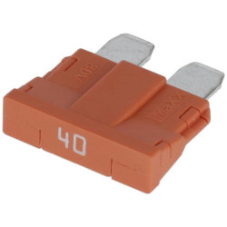 Saugiklio standartinė mentė 80V 40A oranžinė pakuotė 10x Kramp FS1840KR