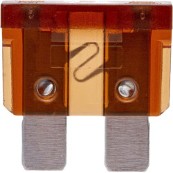 Saugiklis Standartinis mentė 7,5A ilgis 20mm ruda pakuotė 100x iMaXX SI22075