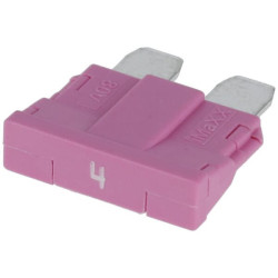 Saugiklio standartinė mentė 80V 4A rožinė pakuotė 10x Kramp FS1804KR