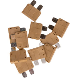 Saugiklio standartinė mentė 80V 5A įdegio pakuotė 10x Kramp FS1805KR