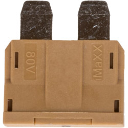 Saugiklio standartinė mentė 80V 5A įdegio pakuotė 10x Kramp FS1805KR