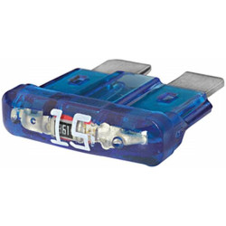 Saugiklis Standartinis mentė 12V 15A Ilgis 18,8mm mėlyna Pakuotė 10x Hella 8JS711683102