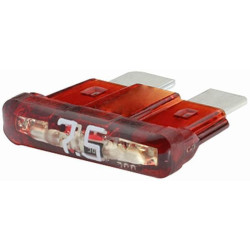 Saugiklis Standartinis mentė 12V 7.5A Ilgis 18.8mm ruda Pakuotė 10x Hella 8JS711683082