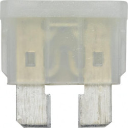 Saugiklis Standartinis mentė 12V 25A Ilgis 18,8mm balta Pakuotė 10x Hella 8JS711683122