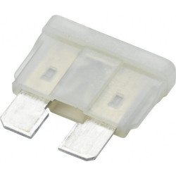 Saugiklis Standartinis mentė 12V 25A Ilgis 18,8mm balta Pakuotė 10x Hella 8JS711683122