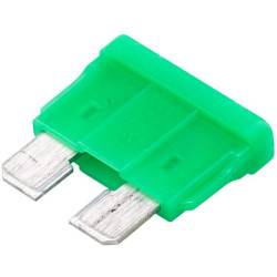 Saugiklis Standartinis mentė 12V 30A Ilgis 18,8mm žalia Pakuotė 10x Hella 8JS711683132