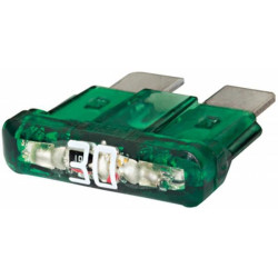 Saugiklis Standartinis mentė 12V 30A Ilgis 18,8mm žalia Pakuotė 10x Hella 8JS711683132