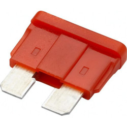 Saugiklis Standartinis mentė 12V 10A Ilgis 18,8mm raudona Pakuotė 10x Hella 8JS711683092