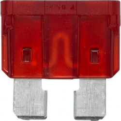 Saugiklis Standartinis mentė 32V 10A Ilgis 18,6mm raudona Pakuotė 50x Hella 8JS711686002