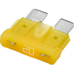 Saugiklis Standartinis mentė 32V 20A ilgis 18,6mm geltona pakuotė 50x Hella 8JS711688002
