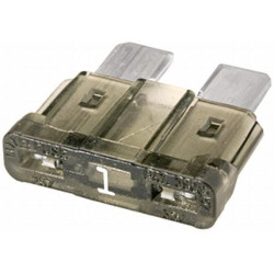 Saugiklis Standartinis mentė 32V 1A Ilgis 18,6mm juoda Pakuotė 50x Hella 8JS711683011