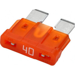 Saugiklis Standartinis mentė 32V 40A ilgis 18,6mm oranžinė pakuotė 50x Hella 8JS711683031