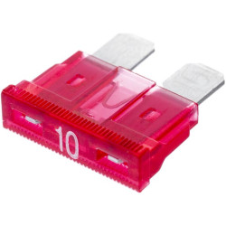 Saugiklis Standartinis mentė 32V 10A Ilgis 18,8mm raudona iMaXX SI20164