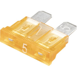 Saugiklis Standartinis 32V 5A ilgis 18,8mm smėlio spalvos iMaXX SI20162