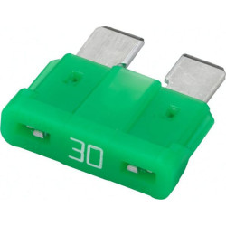 Saugiklis Standartinis mentė 32V 30A Ilgis 18,6mm žalia Pakuotė 50x Hella 8JS711690002