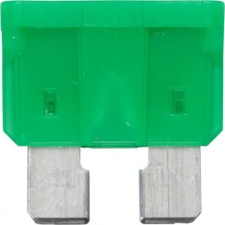 Saugiklis Standartinis mentė 32V 30A Ilgis 18,6mm žalia Pakuotė 50x Hella 8JS711690002