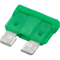 Saugiklis Standartinis mentė 32V 30A Ilgis 18,6mm žalia Pakuotė 50x Hella 8JS711690002