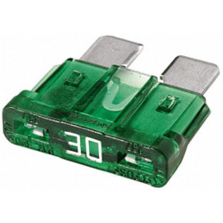 Saugiklis Standartinis mentė 32V 30A Ilgis 18,6mm žalia Pakuotė 50x Hella 8JS711690002