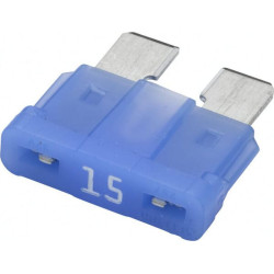 Saugiklis Standartinis mentė 32V 15A Ilgis 18,6mm mėlyna Pakuotė 50x Hella 8JS711687002