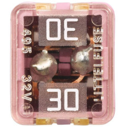 Saugiklis Pal 30A, ilgis 23,1 mm rožinė pakuotė 1x Hella 8JS740026411