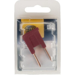 Saugiklis Pal 50A Ilgis 15mm raudona Pakuotė 1x Hella 8JS740026251