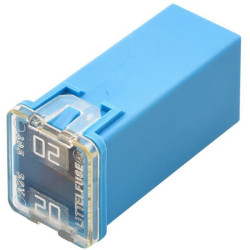 Saugiklis Pal 20A Ilgis 23,1 mm mėlynas Pakuotė 1x Hella 8JS740026401