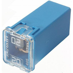 Saugiklis Pal 20A Ilgis 23,1 mm mėlynas Pakuotė 1x Hella 8JS740026401