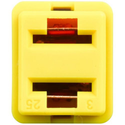 Saugiklis Pal 60A Ilgis 12mm geltona Hella 8JS740026781