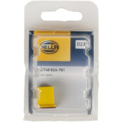 Saugiklis Pal 60A Ilgis 12mm geltona Hella 8JS740026781