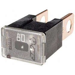 Saugiklis Pal 80A Ilgis 15mm juoda Pakuotė 1x Hella 8JS740026221