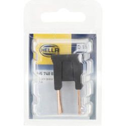 Saugiklis Pal 80A Ilgis 15mm juoda Pakuotė 1x Hella 8JS740026221