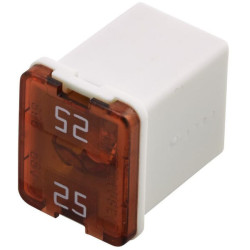 Saugiklis Pal 25A Ilgis 12mm skaidrus Hella 8JS740026741