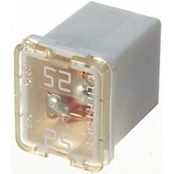 Saugiklis Pal 25A Ilgis 12mm skaidrus Hella 8JS740026741